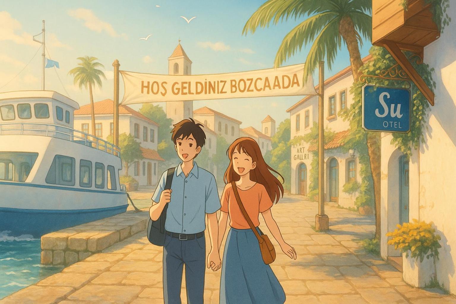 Bozcaada Su Otel Quarto foto